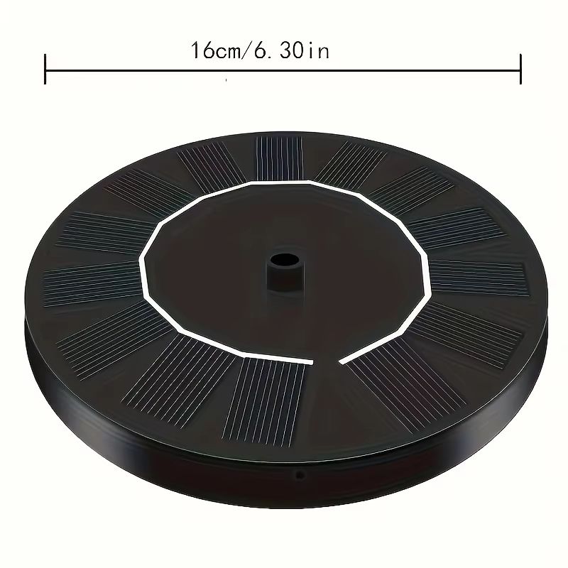 Solar Powered Outdoor Fountain Pump For Garden Pond Pool 7