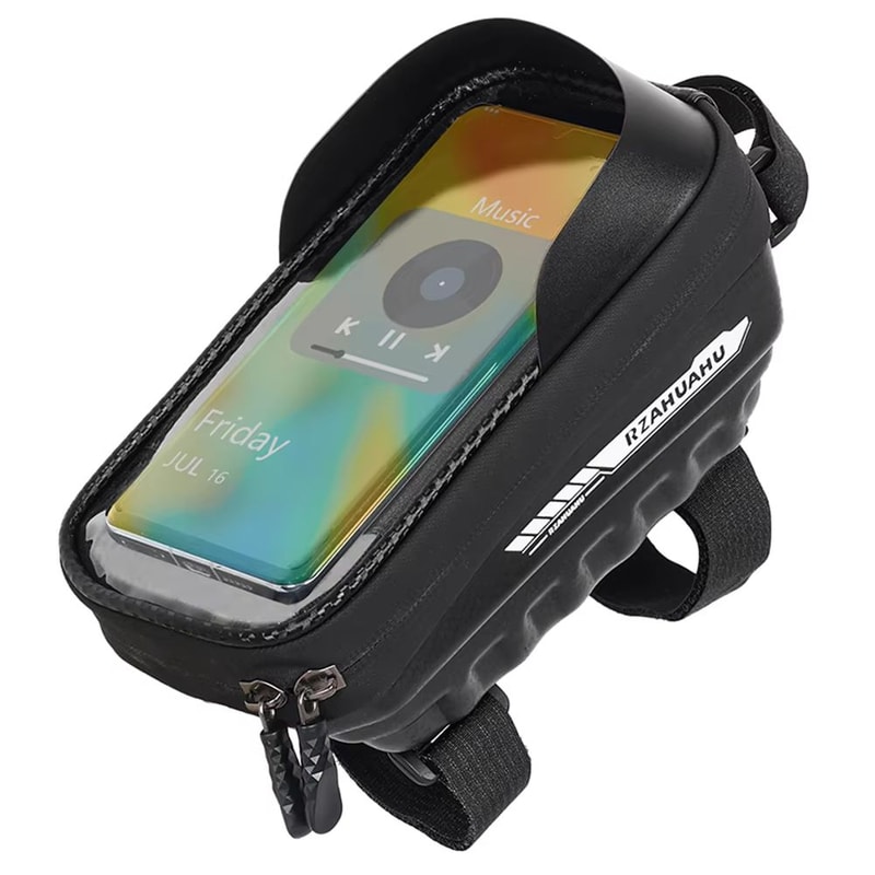 Waterproof Touchscreen Bicycle Top Tube Bag For Cycling Phones And Gear 8