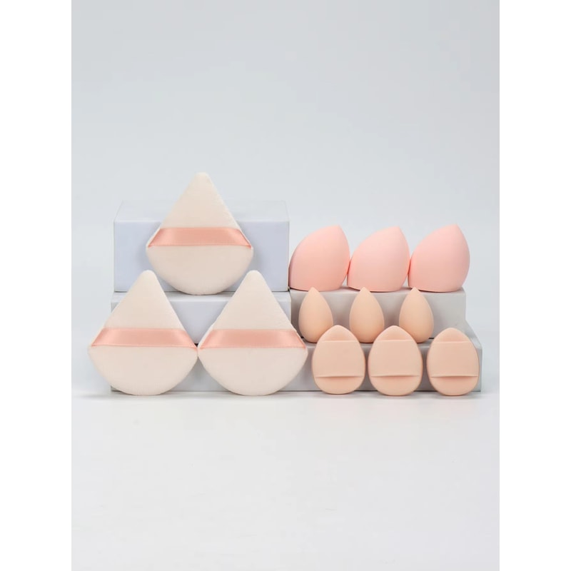 12Piece AllPurpose Makeup Sponge Set For Flawless Application 17