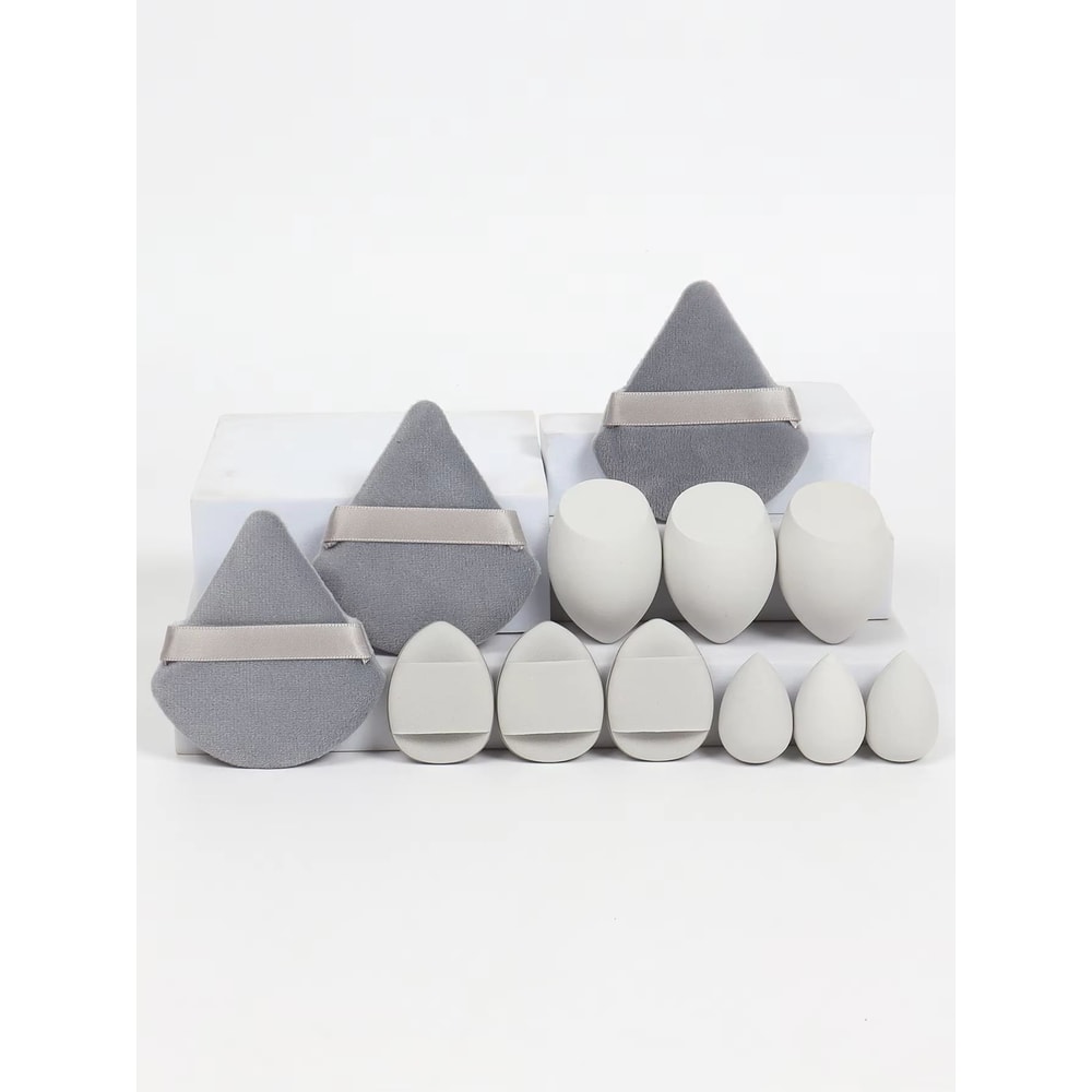 12Piece AllPurpose Makeup Sponge Set For Flawless Application 18