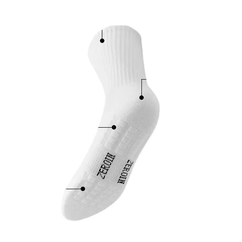 Thickened Cotton Deodorant MidTube Sports Socks For Men 3