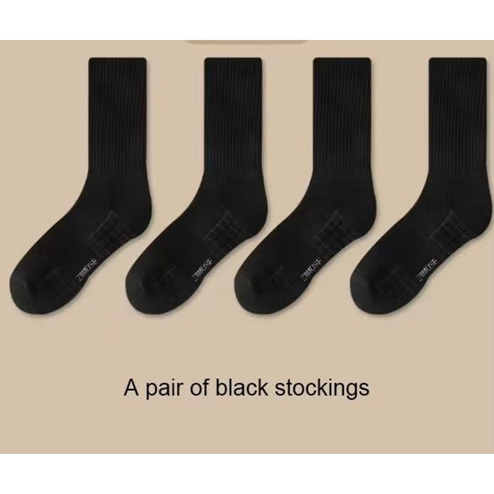 Thickened Cotton Deodorant MidTube Sports Socks For Men 11