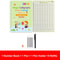 Reusable Magic Writing Practice Copybook Set For Kids 11