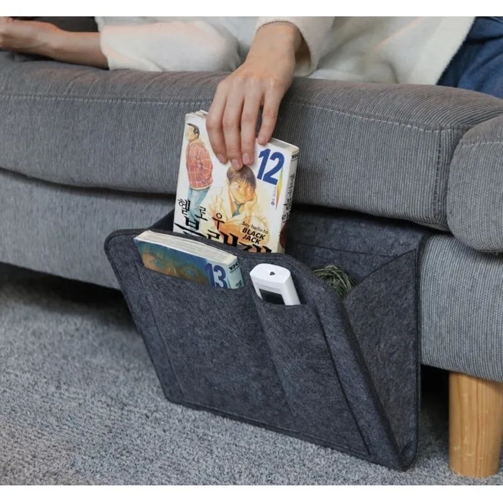 Felt Hanging Storage Bag Organizer For Bedroom Dorm Sofa And More 1
