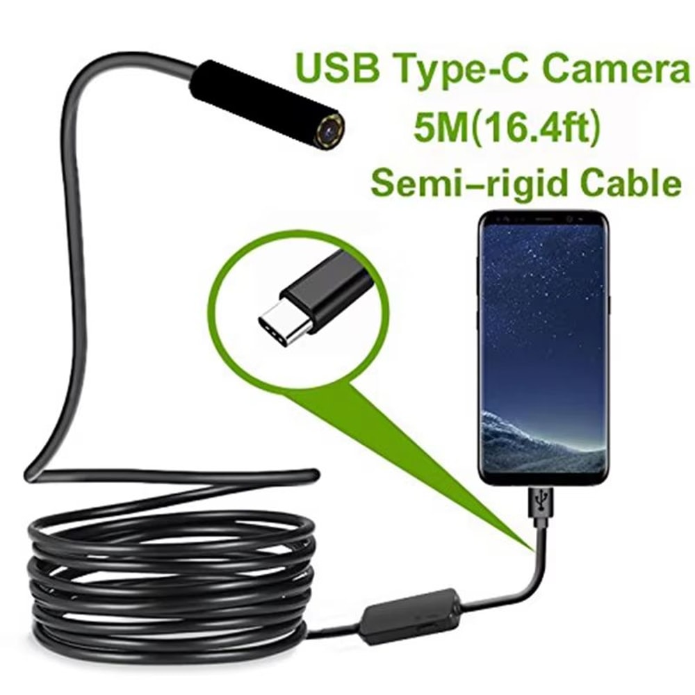 TypeC Android USB Endoscope Camera 7 Mm Inspection Mini Camera 5