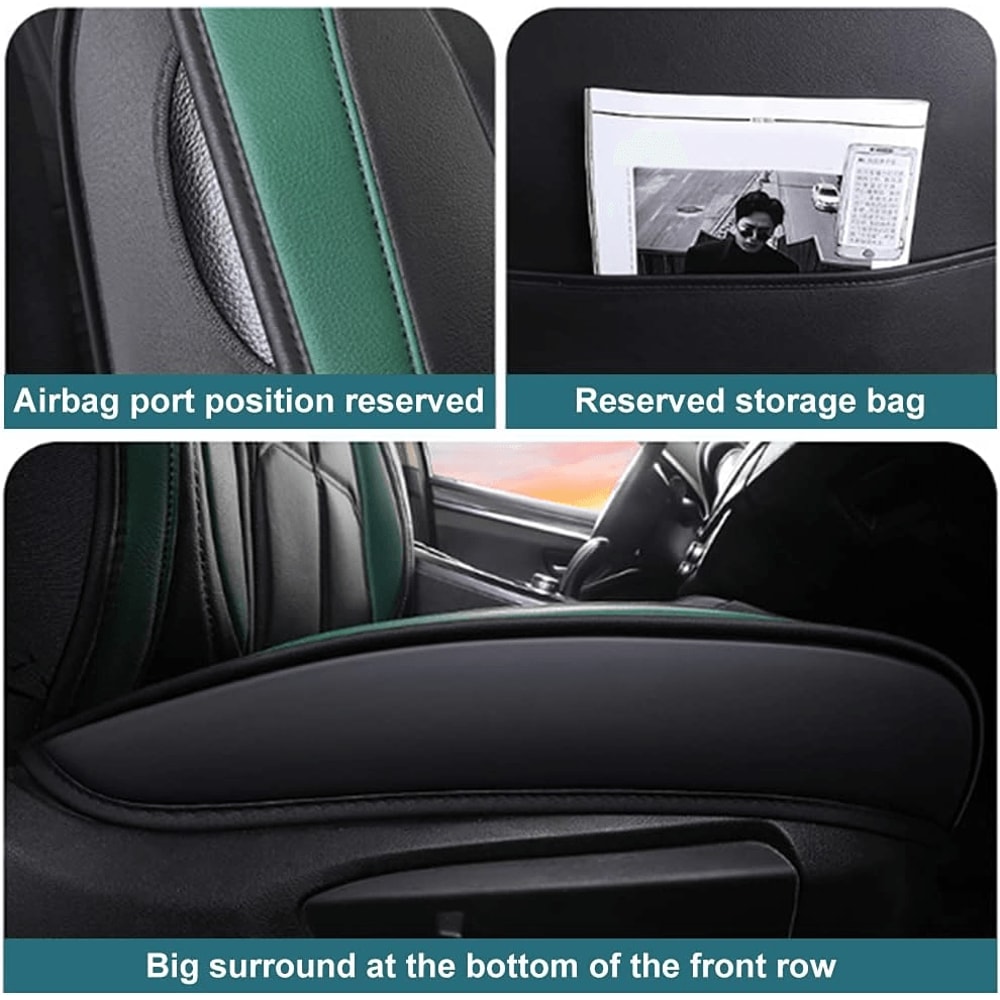 Full Leather Car Seat Cushion All Inclusive Seat Cover Drivers Or Passenger Seat Cover All Season U 6