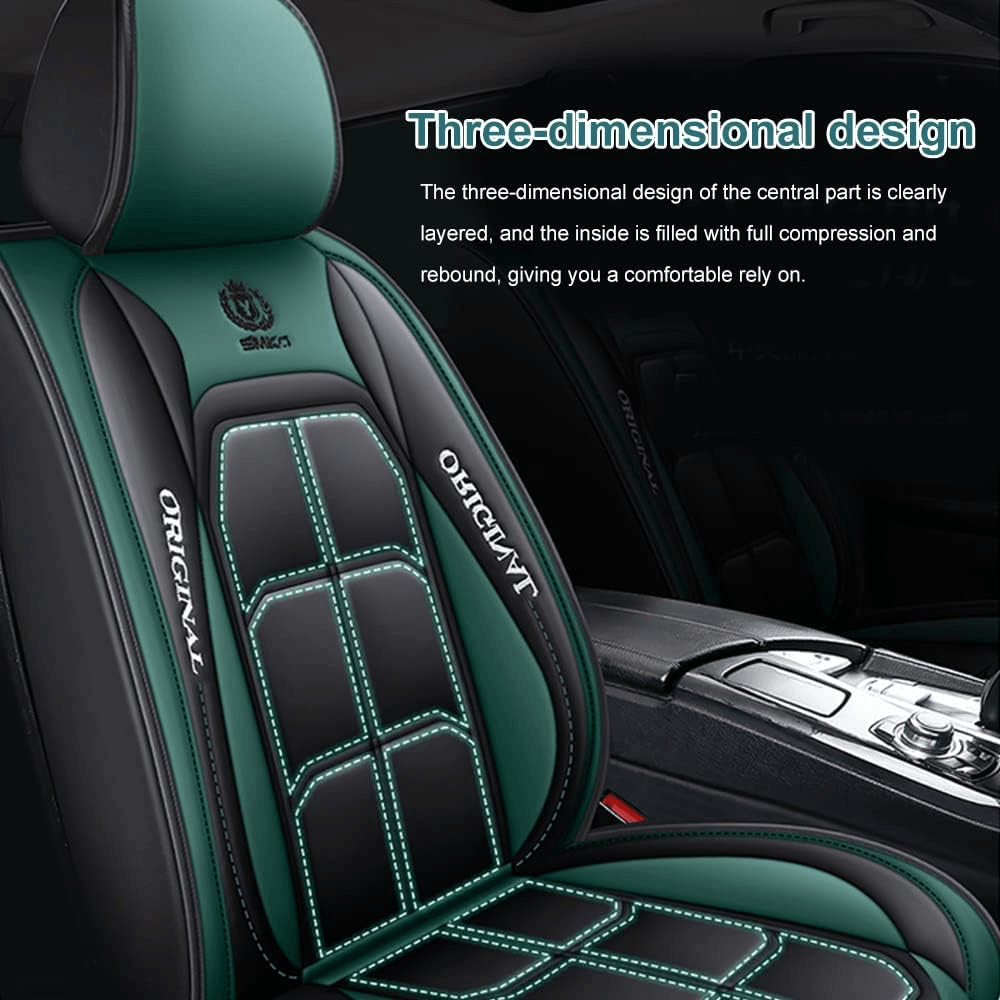 Full Leather Car Seat Cushion All Inclusive Seat Cover Drivers Or Passenger Seat Cover All Season U 4