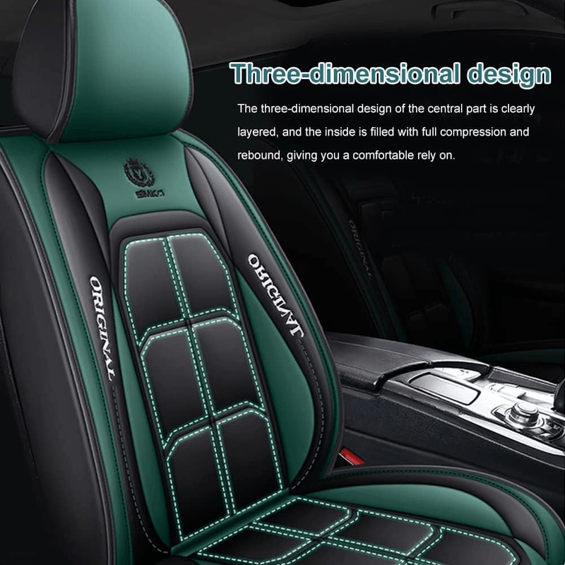 Full Leather Car Seat Cushion All Inclusive Seat Cover Drivers Or Passenger Seat Cover All Season U 4