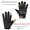 FullFinger Touch Screen Motorcycle Gloves For Men With Protection And OffRoad Grip 4