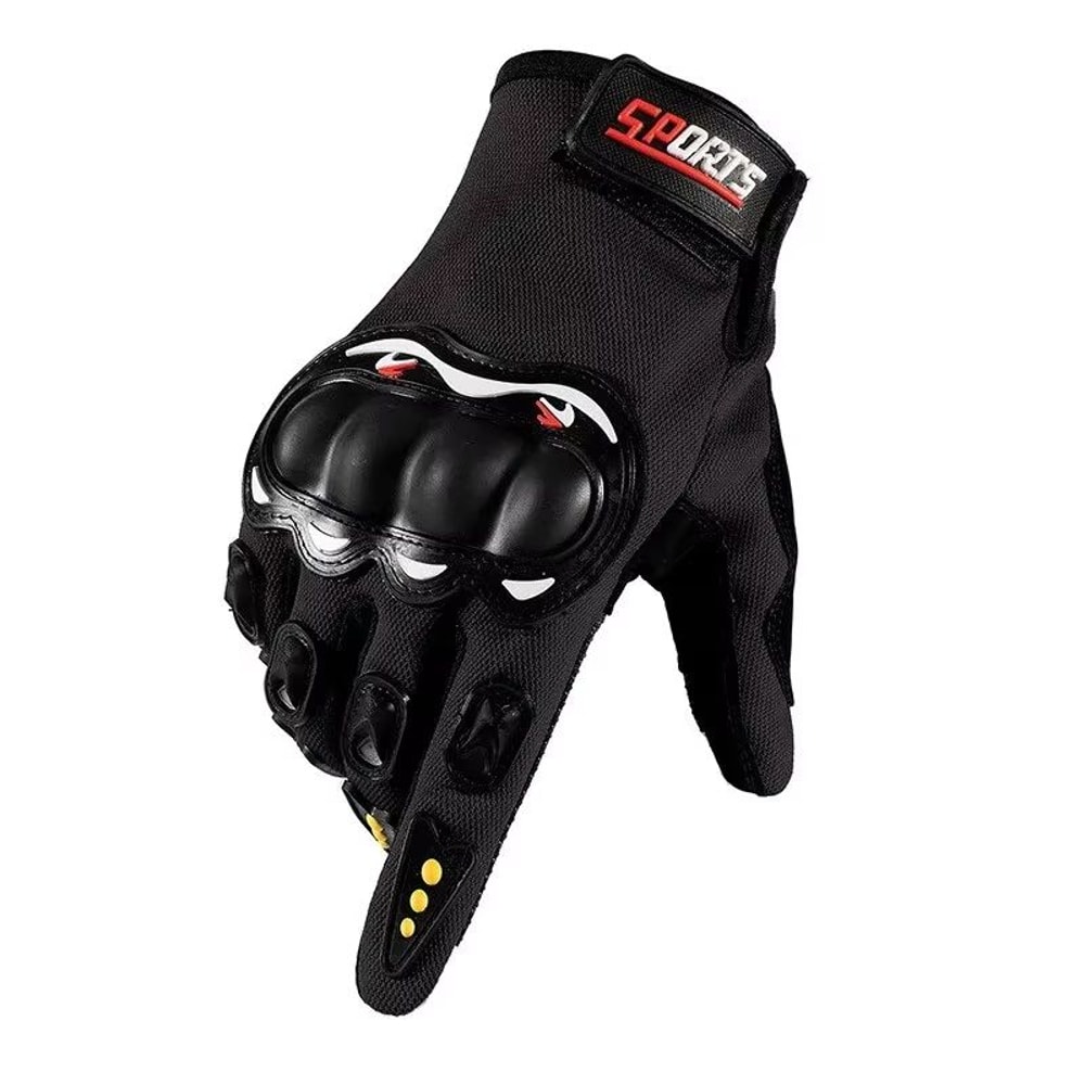 FullFinger Touch Screen Motorcycle Gloves For Men With Protection And OffRoad Grip 7