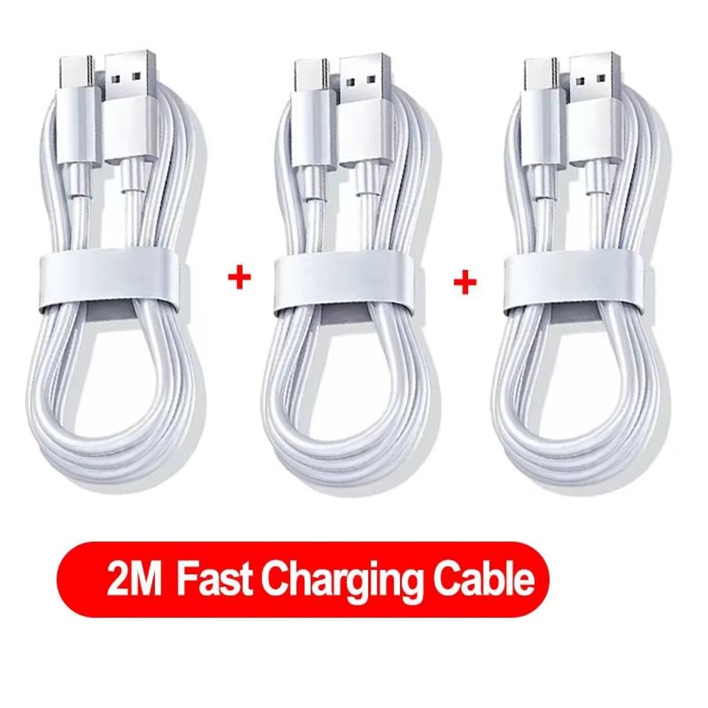 TypeC Super Fast Charging Cable 10A 100W 13 Pack For Huawei OPPO Vivo Android Devices 10