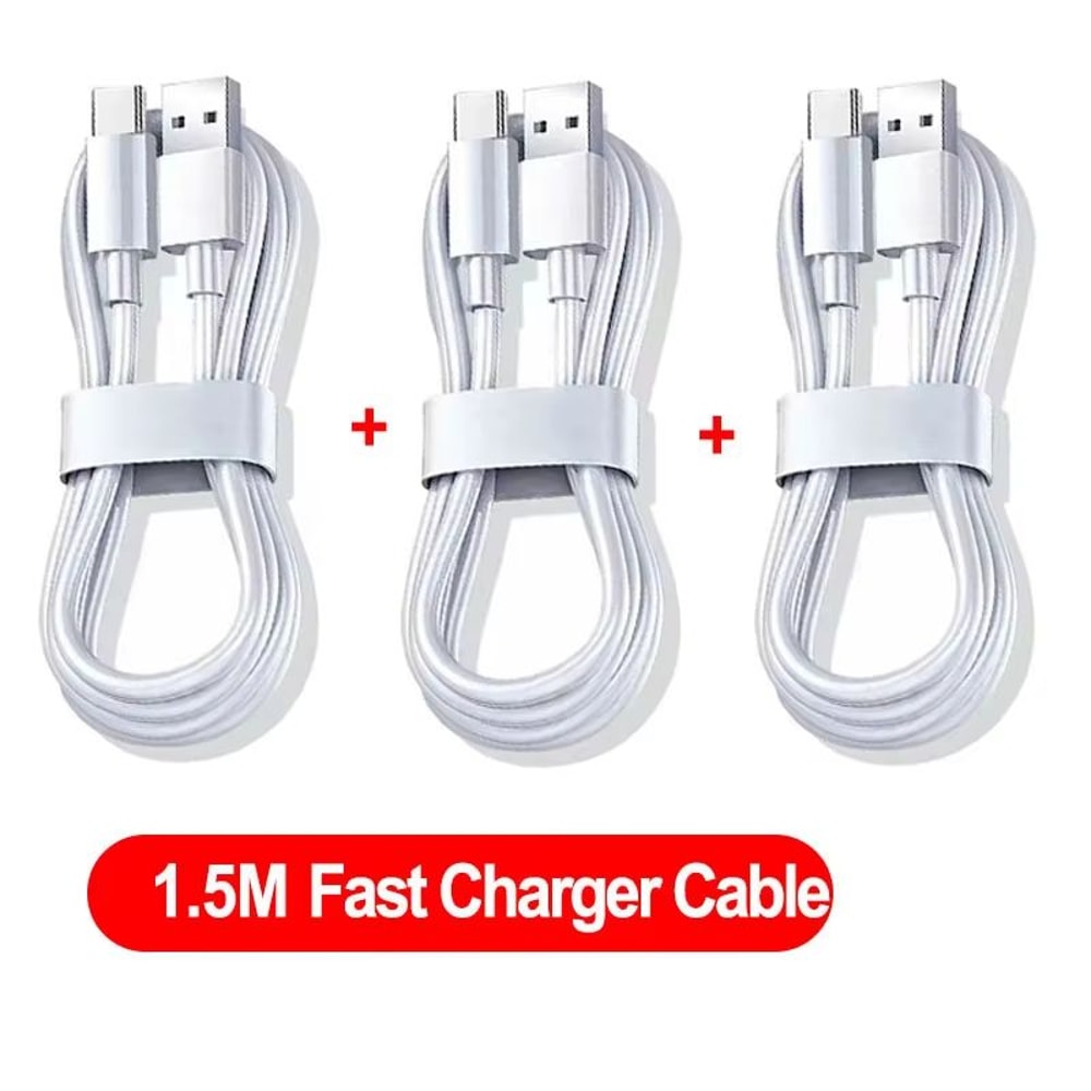 TypeC Super Fast Charging Cable 10A 100W 13 Pack For Huawei OPPO Vivo Android Devices 12