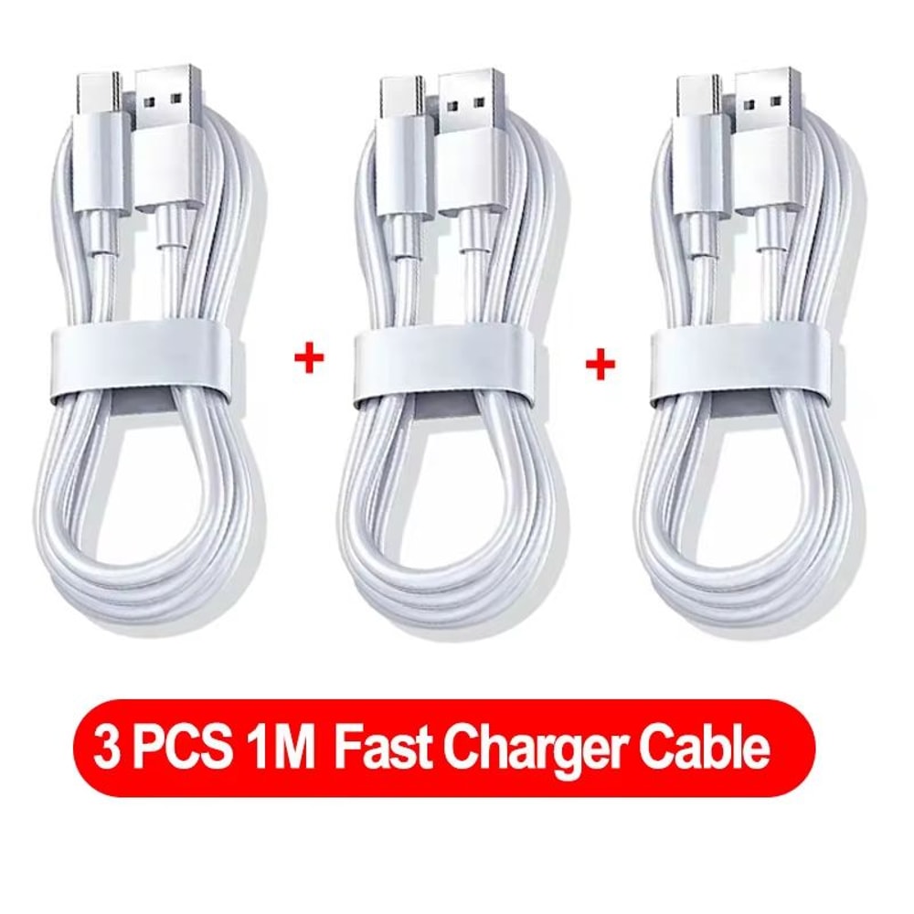 TypeC Super Fast Charging Cable 10A 100W 13 Pack For Huawei OPPO Vivo Android Devices 8