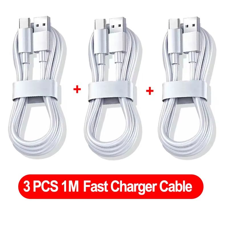TypeC Super Fast Charging Cable 10A 100W 13 Pack For Huawei OPPO Vivo Android Devices 8