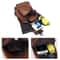 Mens PU Leather USB Charging Chest Bag Crossbody For Commuting And Travel 5