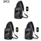 Mens PU Leather USB Charging Chest Bag Crossbody For Commuting And Travel 8