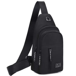 men's multifunctional travel shoulder sling bag chest crossbody bag