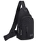 Mens Multifunctional Travel Shoulder Sling Bag Chest Crossbody Bag 9