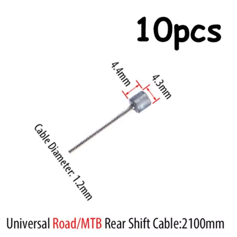 Universal Bicycle Brake And Shift Cable Set 510 Pc Durable Road MTB Brake Line Cable 11