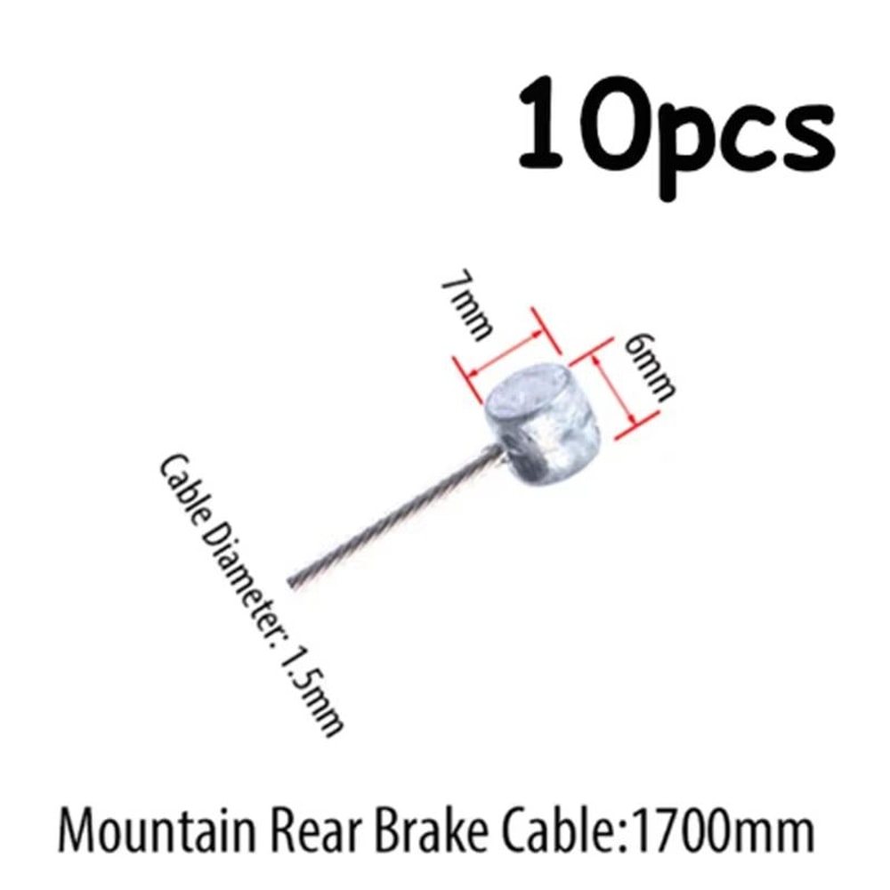Universal Bicycle Brake And Shift Cable Set 510 Pc Durable Road MTB Brake Line Cable 7