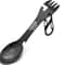 PSKOOK 5in1 Tactical Spork Stainless Steel Camping Utensil With Bottle And Can Opener 8