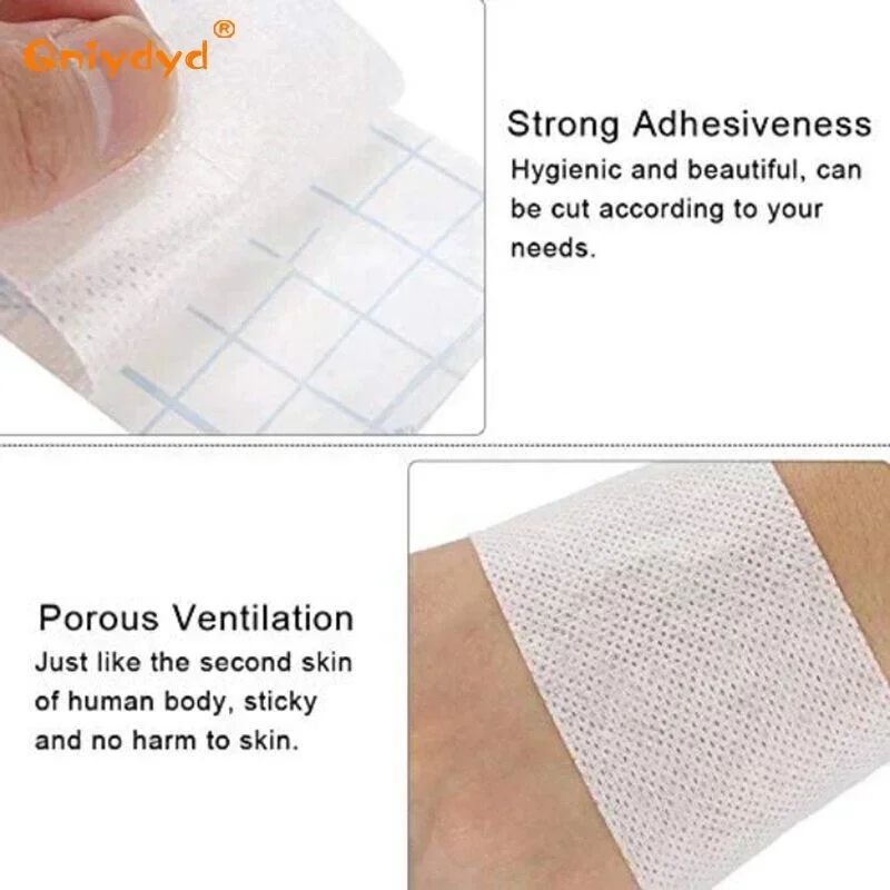 10 M NonWoven Adhesive Plaster Roll Breathable Medical Wound Dressing Tape 3