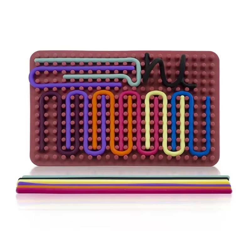 Sensory Activity Busy Board For Kids Montessori Motor Skills Travel Toy 8