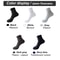 Mens AntiBacterial Breathable Bamboo Fiber Socks 10 Pairs Casual Black White Size 3845 3