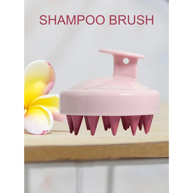Silicone Scalp Massage Brush Shampoo Brush With Magic Handle For Hair And Body 10