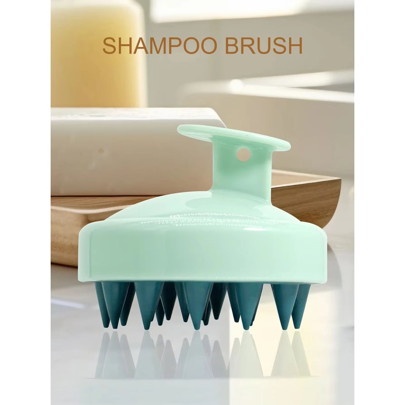 Silicone Scalp Massage Brush Shampoo Brush With Magic Handle For Hair And Body 6