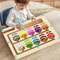 Montessori Magnetic Color Sorting Maze Board With Pen Moving Bead Educational Toy 5