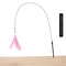 Cat Teaser Toy With Bell And Suction Cup Extended Rod Replaceable Feather Head 9