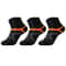 HighQuality Mens Breathable Sports Socks 3510 Pairs Black For Running And Everyday Wear 7