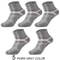 HighQuality Mens Breathable Sports Socks 3510 Pairs Black For Running And Everyday Wear 10