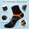 HighQuality Mens Breathable Sports Socks 3510 Pairs Black For Running And Everyday Wear 0
