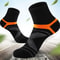HighQuality Mens Breathable Sports Socks 3510 Pairs Black For Running And Everyday Wear 2