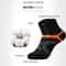 HighQuality Mens Breathable Sports Socks 3510 Pairs Black For Running And Everyday Wear 3