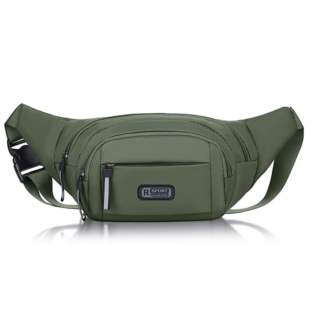 Canvas Fit AntiTheft Mens Waistpack Mobile Sports Outdoor Running Bag 9