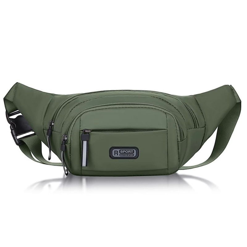 Canvas Fit AntiTheft Mens Waistpack Mobile Sports Outdoor Running Bag 9