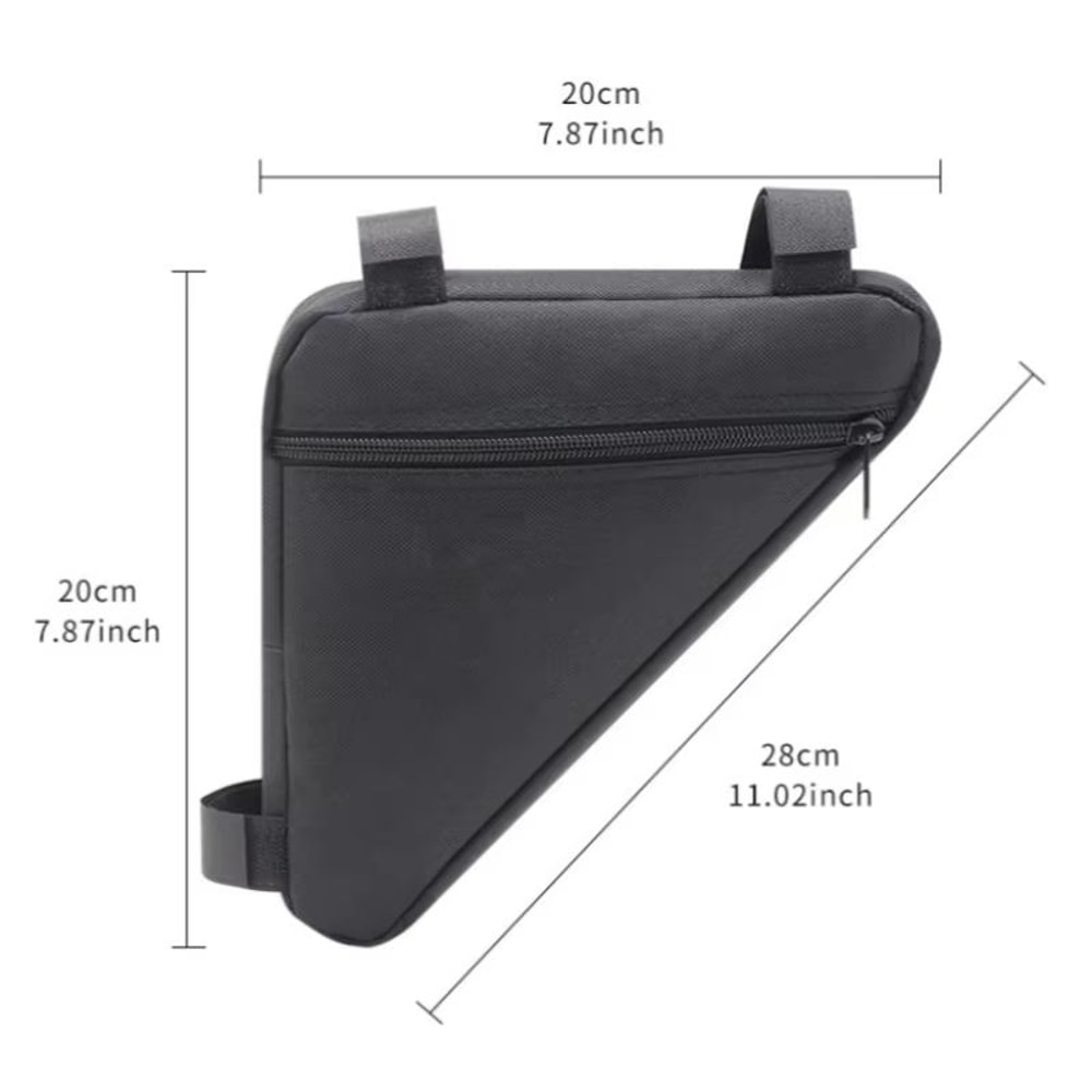 Waterproof Bicycle Triangle Frame Bag For Cycling Storage Front Frame Handlebar Accessory 1