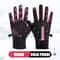 Womens Winter Thermal Cycling Gloves Waterproof WindResistant Fleece Outdoor Sports Mittens 0