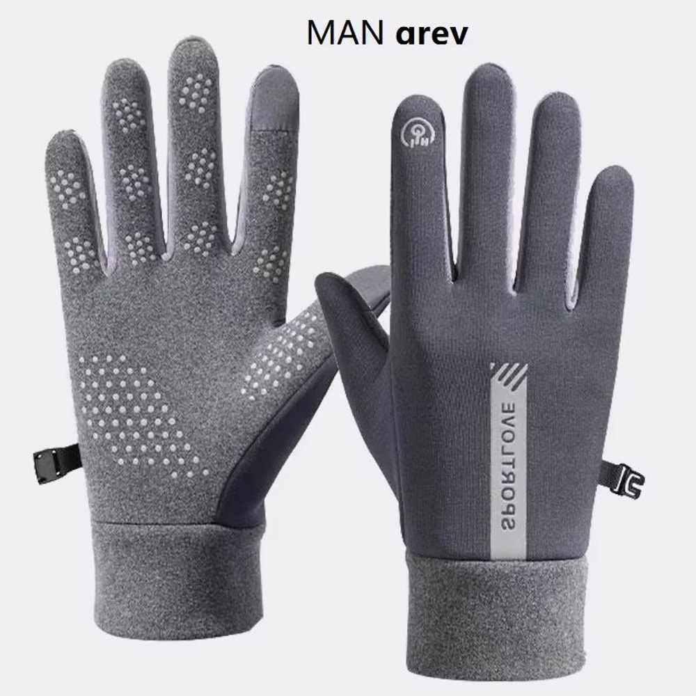 Womens Winter Thermal Cycling Gloves Waterproof WindResistant Fleece Outdoor Sports Mittens 7