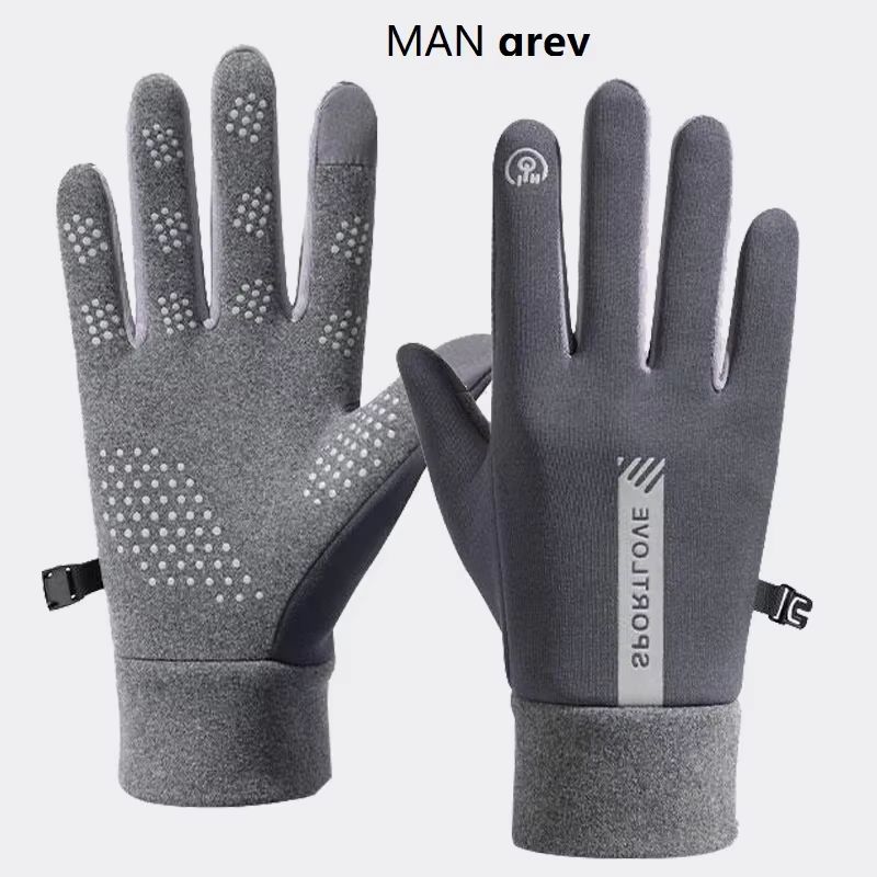 Womens Winter Thermal Cycling Gloves Waterproof WindResistant Fleece Outdoor Sports Mittens 7