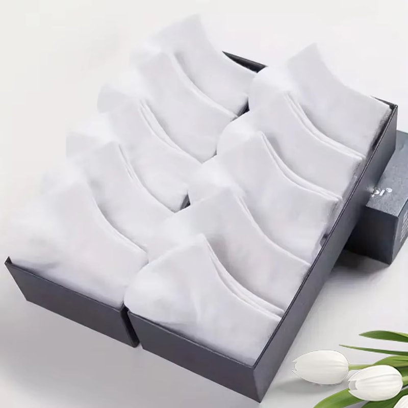 Mens Breathable LowCut Ankle Socks 1020304050 Pairs SweatWicking Summer Comfort 1