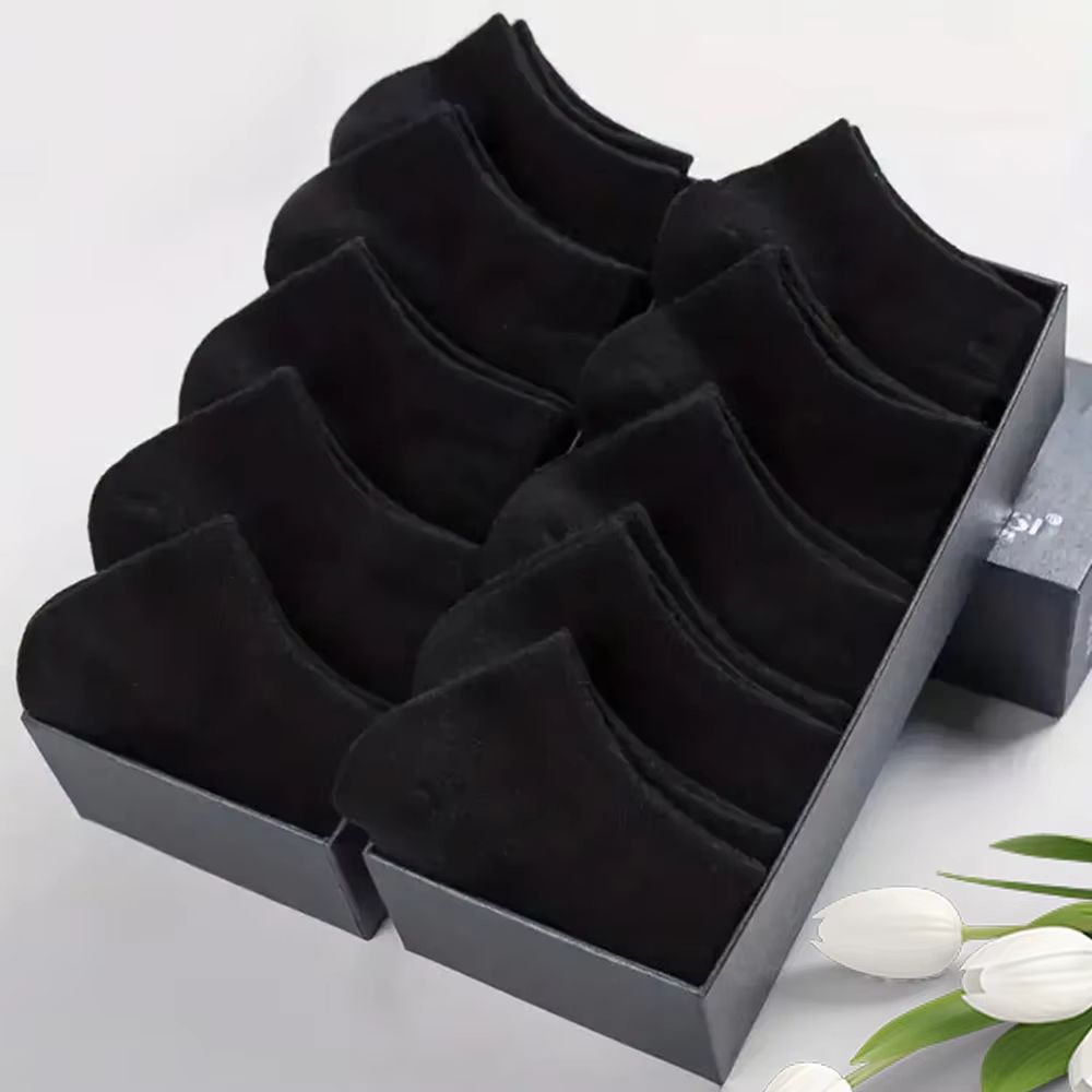 Mens Breathable LowCut Ankle Socks 1020304050 Pairs SweatWicking Summer Comfort 4