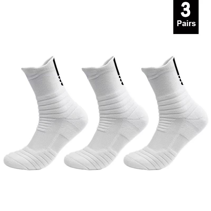 AntiSlip Mens Sport Socks 13 Pairs Breathable Cotton Soccer Basketball Socks 3945 14
