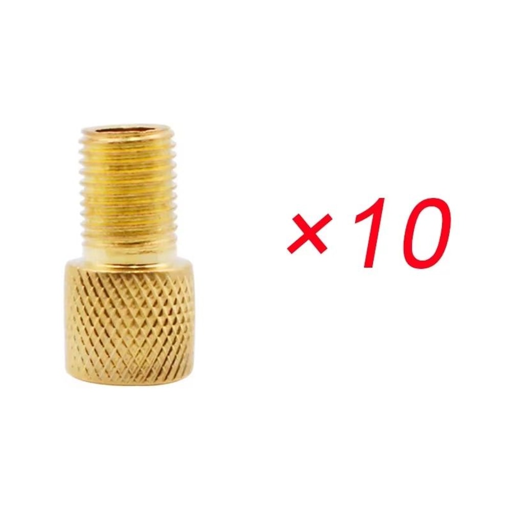 Presta To Schrader Bike Valve Adapter Set 510 Pcs MTB Cycling Tire Converter 9