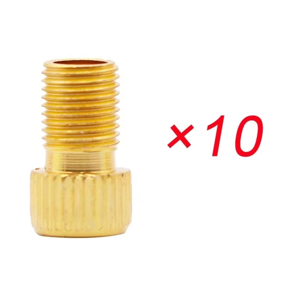 Presta To Schrader Bike Valve Adapter Set 510 Pcs MTB Cycling Tire Converter 8