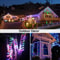 Outdoor Solar LED Fairy String Lights Waterproof With 8 Lighting Modes For Garden Patio And Christm 4
