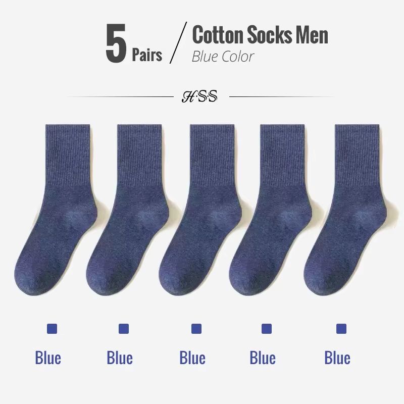 Combed Cotton Business Dress Socks For Men 510Pair Pack 11